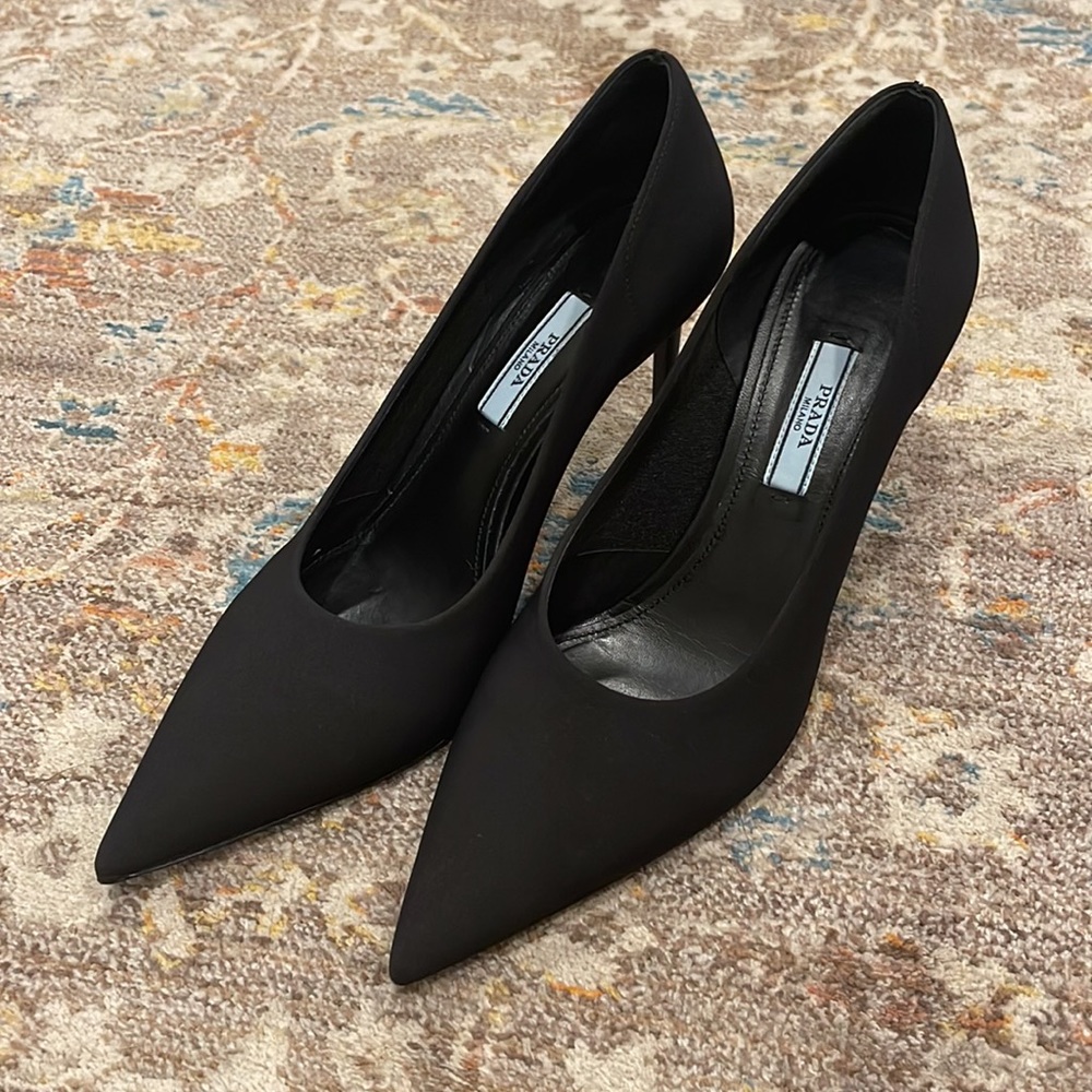 Prada Black Heels